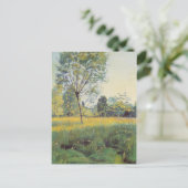 Die goldene Wiese (von Ferdinand Hodler) Postkarte (Stehend Vorderseite)