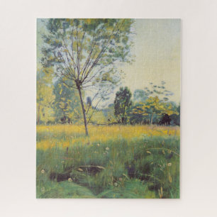 Die goldene Wiese (von Ferdinand Hodler) Puzzle