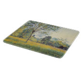 Die goldene Wiese (von Ferdinand Hodler) Schneidebrett (Ecke)