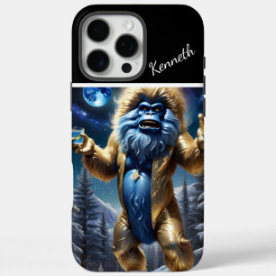 Die goldene Yeti-Nacht iPhone 16 Pro Max Hülle