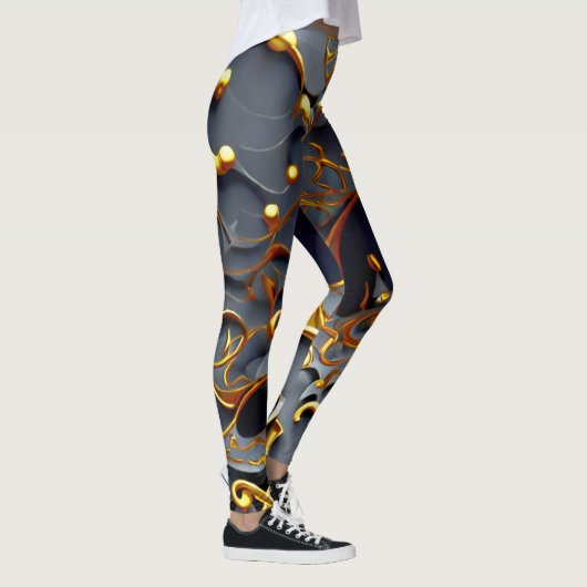 Die goldenen, arabischen Leggings (Rechts)