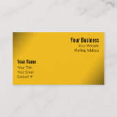 Die goldenen Augen eines spektakulären Eule Visitenkarte (Rückseite)