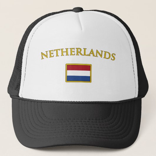 Die goldenen Niederlande Truckerkappe (Vorderseite)