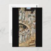 Die goldenen Treppen, Sir Edward Burne-Jones Postc Postkarte (Vorne/Hinten)
