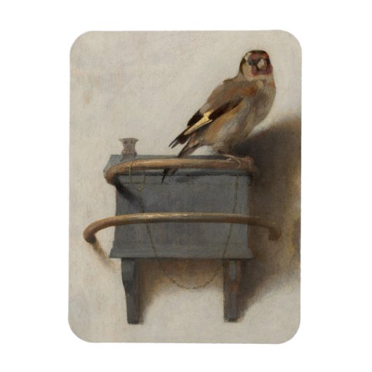 Die Goldfinch Magnet (Vertikal)