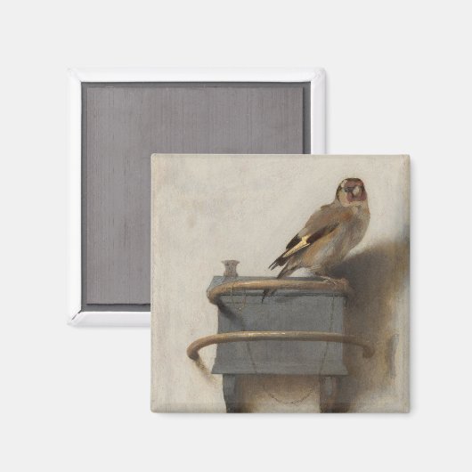 Die Goldfinch Magnet (Vorderseite/Rückseite)