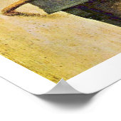 Die Goldfinch, Puttertje von Carel Fabritius Poster (Ecke)