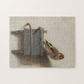 Die Goldfinch - Schöne Kunst des 17. Jahrhunderts Puzzle (Horizontal)