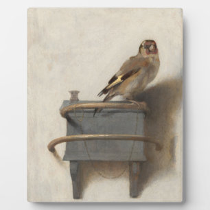 Die Goldfinch von Carel Fabritius Fotoplatte