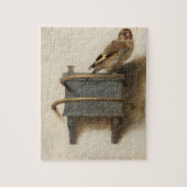 Die Goldfinch von Carel Fabritius Puzzle (Vertikal)