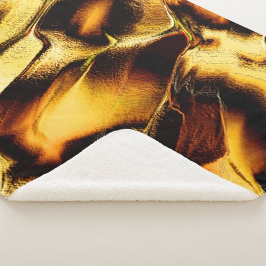 Die goldgelben Dünen mit dunklen Teilen Sherpadecke (3/4)