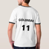 Die Goldman Nachrichten, las ich T-Shirt (Schwarz voll)