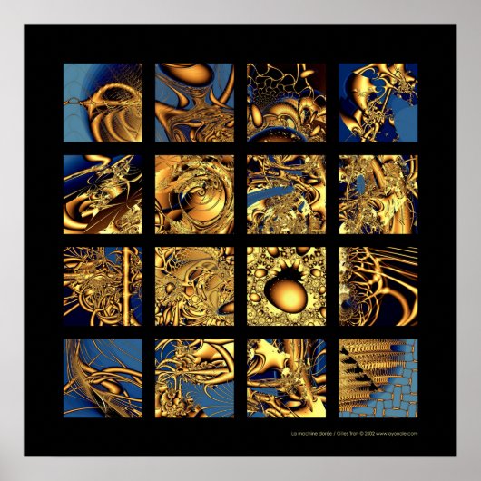 Die Goldmaschine Poster (Vorne)