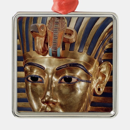 Die Goldmaske, vom Schatz von Silbernes Ornament (Vorne)