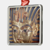 Die Goldmaske, vom Schatz von Silbernes Ornament (Links)