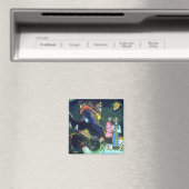 Die Goldwolke von 1918 Magnet (In Situ (Geschirrspüler))