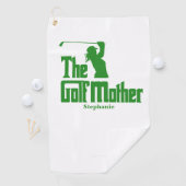 Die Golfmutter mit dem Namen Funny Golf Theme Golfhandtuch (Insitu)