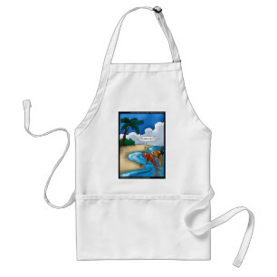 Die Golfplätze Fish Funny T-Shirts Karten und ande Schürze
