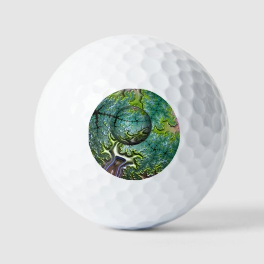 Die Golfplätze von Journey Golfball (Vorderseite)