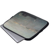 Die Gondel auf der Lagune Laptopschutzhülle (Vorne Knopf)