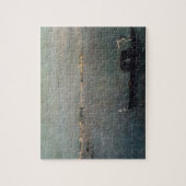 Die Gondel auf der Lagune Puzzle (Vertikal)