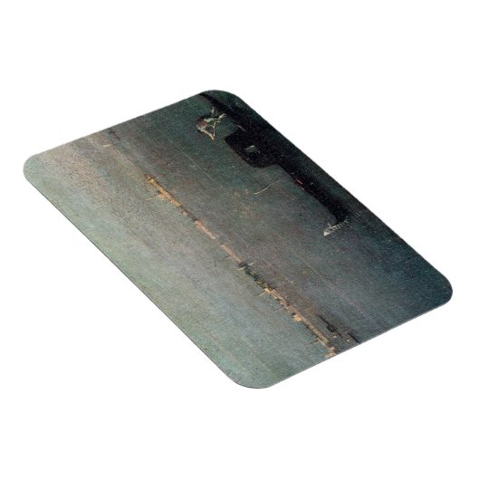 Die Gondel in der Lagune Magnet (Rechte Seite)