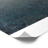 Die Gondel in der Lagune Poster (Ecke)