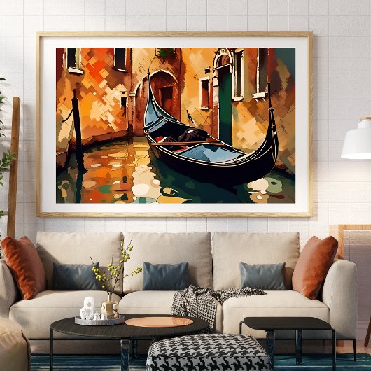 Die Gondel ohne Rahmen Poster