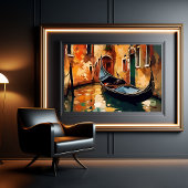 Die Gondel ohne Rahmen Poster