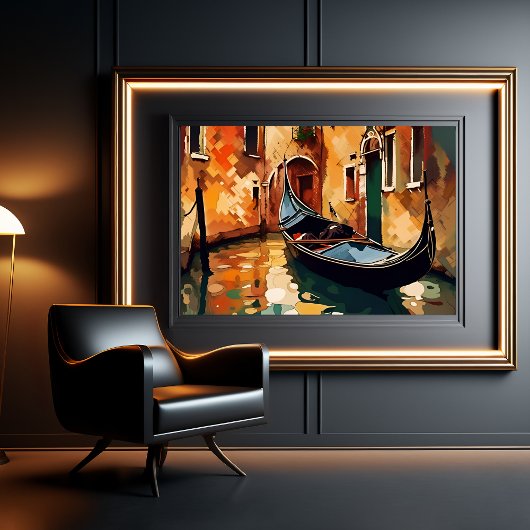 Die Gondel ohne Rahmen Poster