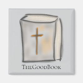 Die GoodBook-Christliche Bibel mit Kreuz Magnet