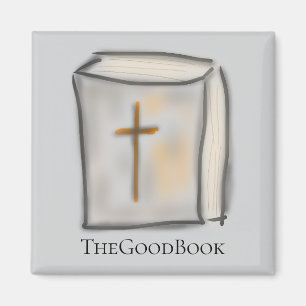 Die GoodBook-Christliche Bibel mit Kreuz Magnet