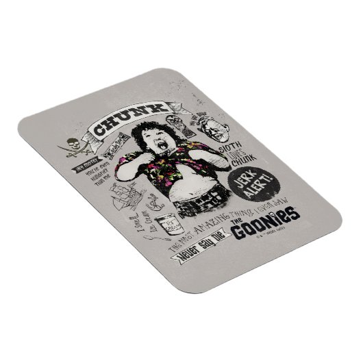 Die Goonies Chunk Retro Collage Magnet (Rechte Seite)