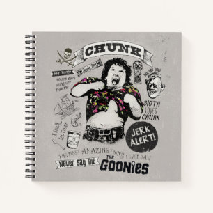 Die Goonies Chunk Retro Collage Notizblock