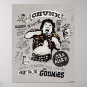 Die Goonies Chunk Retro Collage Poster (Vorne)