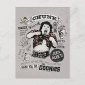 Die Goonies Chunk Retro Collage Postkarte (Vorderseite)
