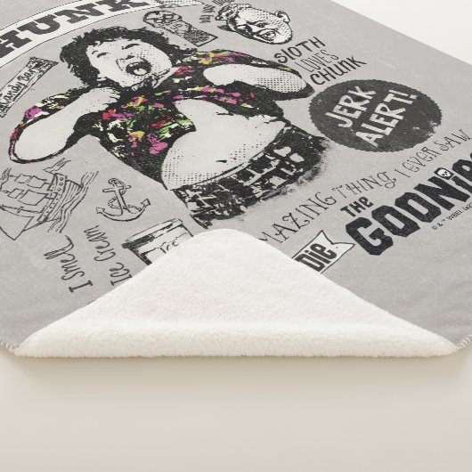 Die Goonies Chunk Retro Collage Sherpadecke (3/4)
