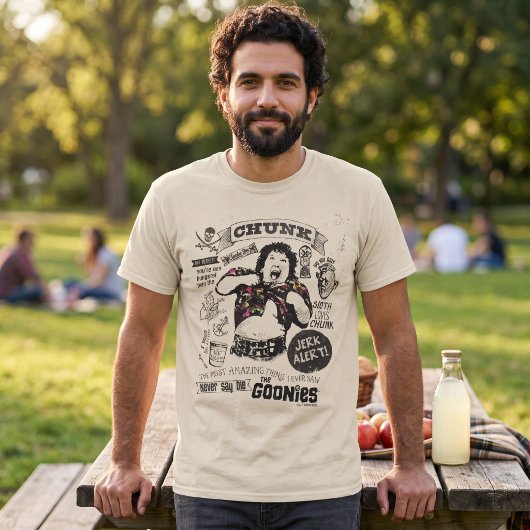 Die Goonies Chunk Retro Collage T-Shirt