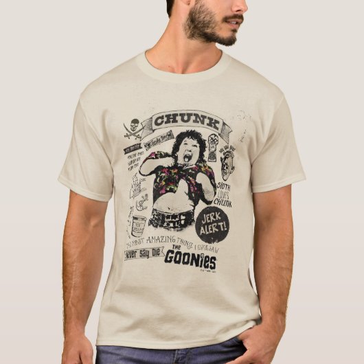 Die Goonies Chunk Retro Collage T-Shirt (Vorderseite)
