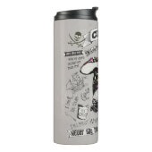 Die Goonies Chunk Retro Collage Thermosbecher (Nach links gedreht)