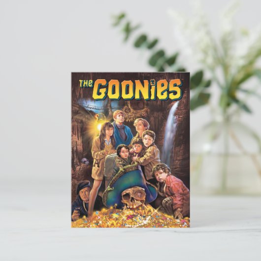 Die Goonies ein Mit Augen Schatz von Willy Postkarte (Stehend Vorderseite)
