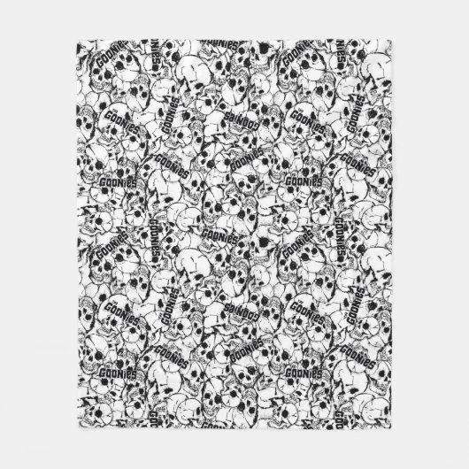 Die Goonies ein Mit Augen Willy Skull-Muster Fleecedecke (Vorderseite)