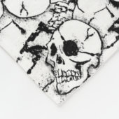 Die Goonies ein Mit Augen Willy Skull-Muster Fleecedecke (Ecke)