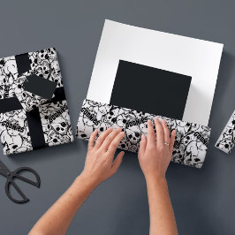 Die Goonies ein Mit Augen Willy Skull-Muster Geschenkpapier Set