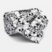 Die Goonies ein Mit Augen Willy Skull-Muster Krawatte (Gerollt)