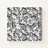 Die Goonies ein Mit Augen Willy Skull-Muster Notizblock (Rückseite)