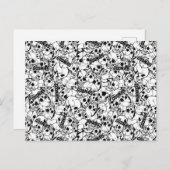 Die Goonies ein Mit Augen Willy Skull-Muster Postkarte (Vorne/Hinten)