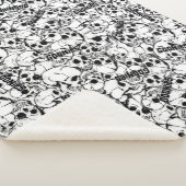 Die Goonies ein Mit Augen Willy Skull-Muster Sherpadecke (3/4)