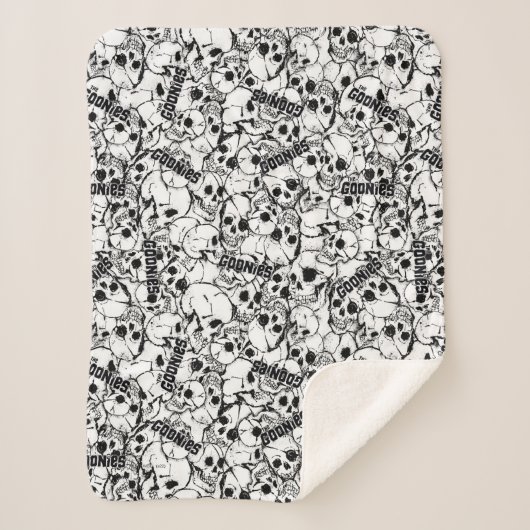 Die Goonies ein Mit Augen Willy Skull-Muster Sherpadecke (Vorderseite)