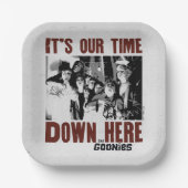 Die Goonies "Es ist unsere Zeit hier unten" Pappteller (Vorderseite)